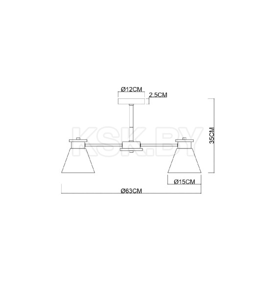 Светильник потолочный Arte Lamp TYLER A1031PL-5WH (A1031PL-5WH) 