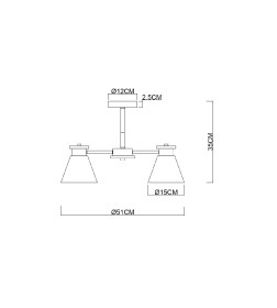 Светильник потолочный Arte Lamp TYLER A1031PL-3WH