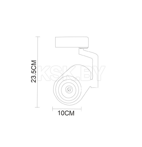 Светильник потолочный Arte Lamp TRACCIA A2330PL-1WH (A2330PL-1WH) 