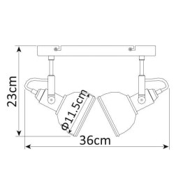 Светильник настенный Arte Lamp MARTIN A5213AP-2BR