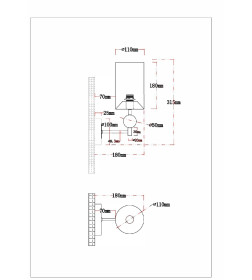 Светильник настенный Arte Lamp MATAR A4027AP-1PB