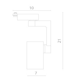 Светильник потолочный Arte Lamp TRACCIA A2321PL-1BK