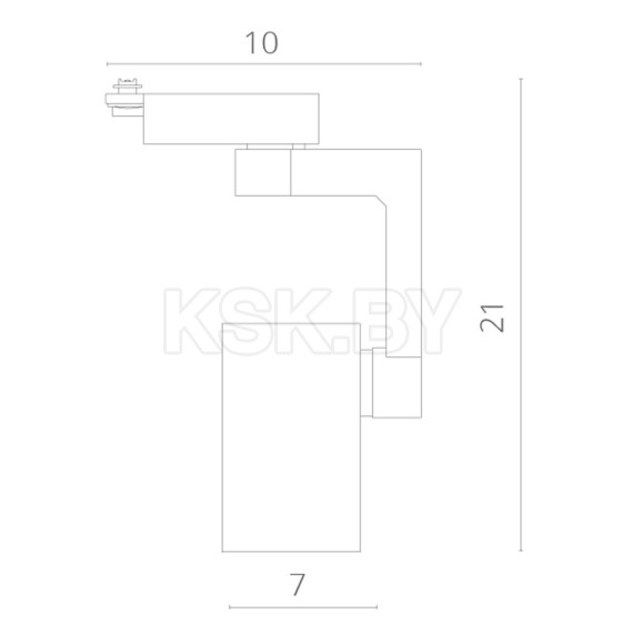 Светильник потолочный Arte Lamp TRACCIA A2321PL-1BK (A2321PL-1BK) 