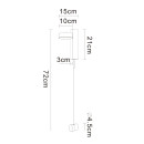 Светильник настенный Arte Lamp MIRACH A2142AP-10PB (A2142AP-10PB) 