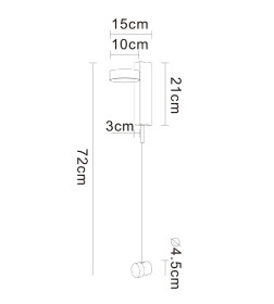 Светильник настенный Arte Lamp MIRACH A2142AP-10PB