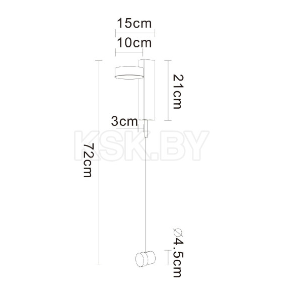 Светильник настенный Arte Lamp MIRACH A2142AP-10PB (A2142AP-10PB) 