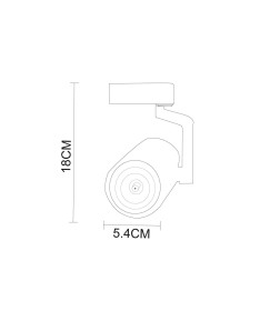 Светильник потолочный Arte Lamp TRACCIA A2310PL-1BK