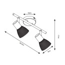 Светильник настенный Arte Lamp PARRY A5062AP-2AB 2*E14 (A5062AP-2AB) 