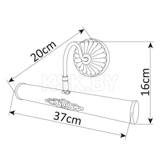 Светильник настенный Arte Lamp PICTURE LIGHTS A5009AP-2AB (A5009AP-2AB) 