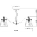 Светильник потолочный Arte Lamp TALITHA A4047PL-5CC (A4047PL-5CC) 