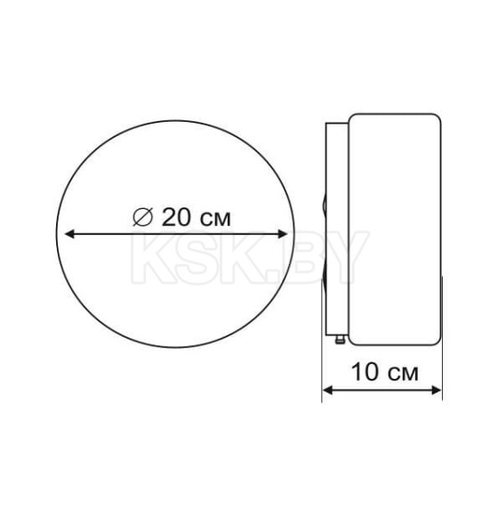 Светильник потолочный Arte Lamp TABLET A7720PL-1WH (A7720PL-1WH) 