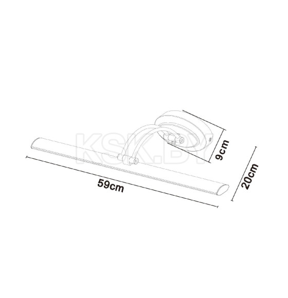 Светильник настенный Arte Lamp PICTURE LIGHTS LED A5312AP-1WH (A5312AP-1WH) 