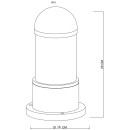 Уличный светильник Arte Lamp COPPIA A5217FN-1BK (A5217FN-1BK) 