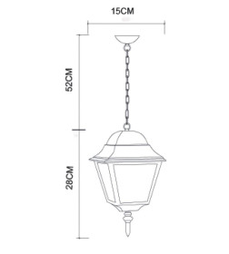 Уличный светильник Arte Lamp BREMEN A1015SO-1BK