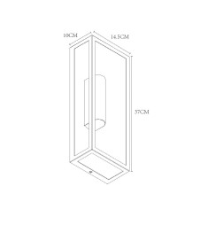 Уличный светильник Arte Lamp BELFAST A4569AL-2BK