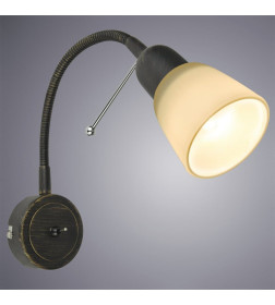 Светильник настенный Arte Lamp LETTURA A7009AP-1BR