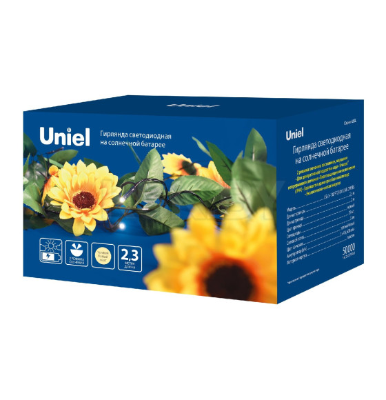 Светильник на солнечных батареях USL-S-138/PT2300 SUNFLOWERS IP44 Uniel (UL-00009377) 