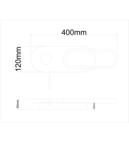 Светильник настенный Arte Lamp LUCAS A2602AP-10BK