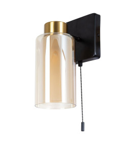 Светильник настенный Arte Lamp LEO A7027AP-1BK