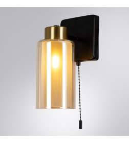 Светильник настенный Arte Lamp LEO A7027AP-1BK