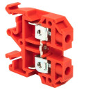 Колодка клеммная JXB-2.5/35 красная EKF PROxima (plc-jxb-2.5/35r) 
