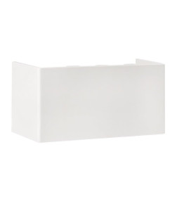 Соединитель (100х40) (2 шт) белый EKF-Plast