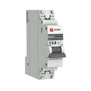 Автоматический выключатель 1P 0,8А (C) 4,5kA ВА 47-63 EKF PROxima (mcb4763-1-0.8C-pro) 