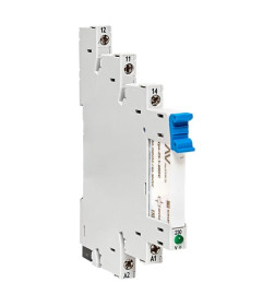 Реле промежуточное с розеткой в сборе РП slim 23/1 6A 230В AC