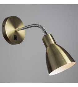Светильник настенный Arte Lamp DORM A1408AP-1AB