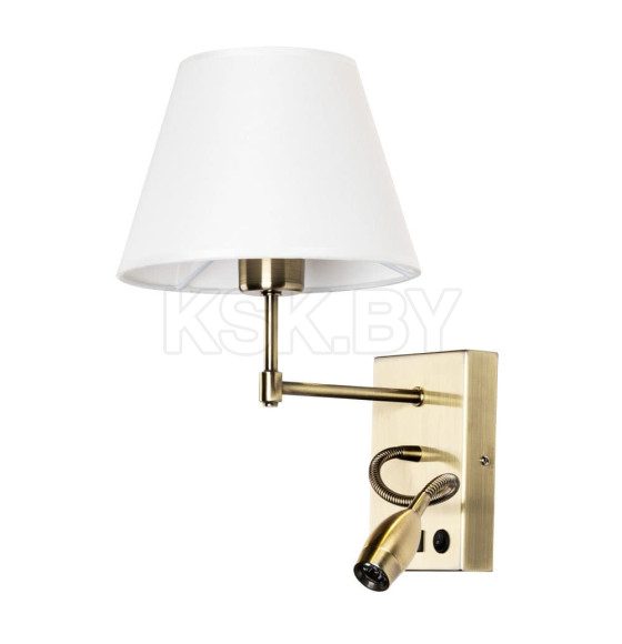 Светильник настенный Arte Lamp ELBA A2581AP-2AB (A2581AP-2AB) 