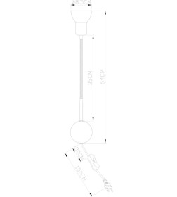 Светильник настенный Arte Lamp FALENA A3116AP-1BK