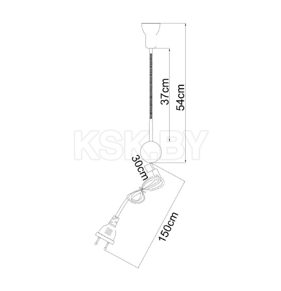 Светильник настенный Arte Lamp FALENA A3116AP-1SS (A3116AP-1SS) 