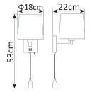 Светильник настенный Arte Lamp HALL A9246AP-2AB (A9246AP-2AB) 