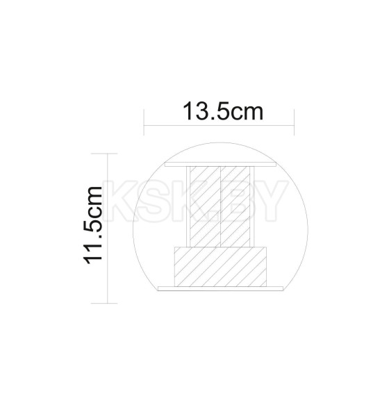 Уличный светильник Arte Lamp RULLO A1415AL-1GY (A1415AL-1GY) 