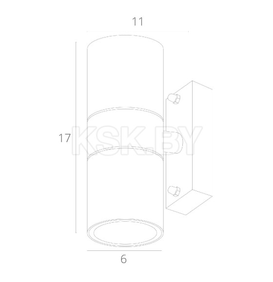 Уличный светильник Arte Lamp MISTERO A3302AL-2WH (A3302AL-2WH) 