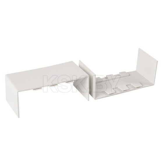 Соединитель (100х40) (2 шт) белый EKF-Plast (conw-100-40x2) 