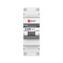 Автоматический выключатель 1P 125А (C) 10kA ВА 47-100 EKF PROxima (mcb47100-1-125C-pro) 