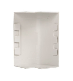 Угол внешний (100х40) (2 шт) белый EKF-Plast