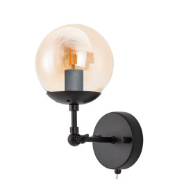 Светильник настенный Arte Lamp BOLLA A1664AP-1BK