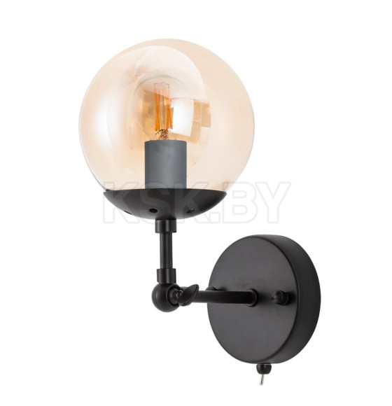 Светильник настенный Arte Lamp BOLLA A1664AP-1BK (A1664AP-1BK) 