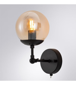 Светильник настенный Arte Lamp BOLLA A1664AP-1BK