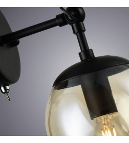 Светильник настенный Arte Lamp BOLLA A1664AP-1BK