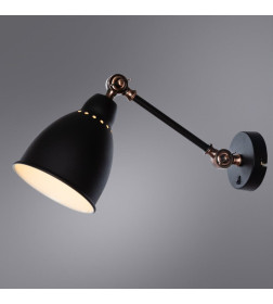 Светильник настенный Arte Lamp BRACCIO A2054AP-1BK