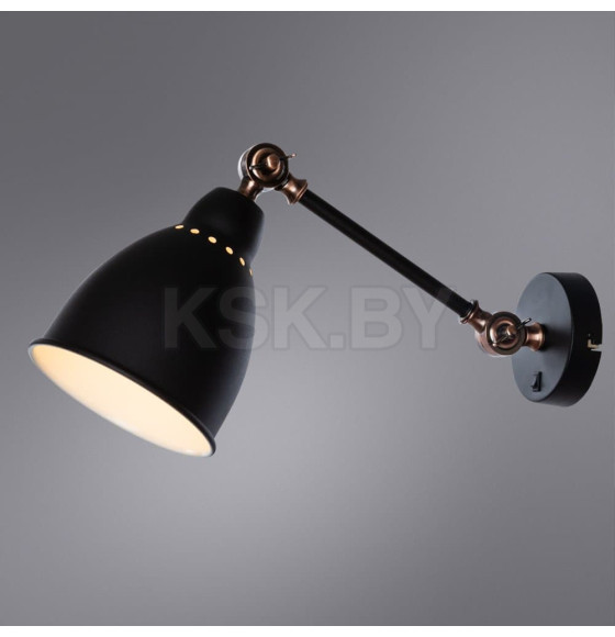 Светильник настенный Arte Lamp BRACCIO A2054AP-1BK (A2054AP-1BK) 