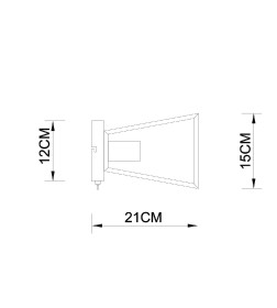 Светильник настенный Arte Lamp BRUSSELS A8030AP-1WH