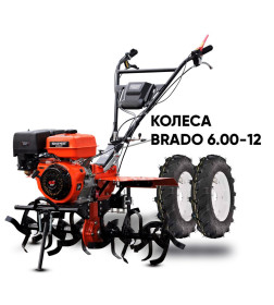 Мотоблок SKIPER SP-1600SE EXPERT + колеса BRADO 6.00-12 (комплект)