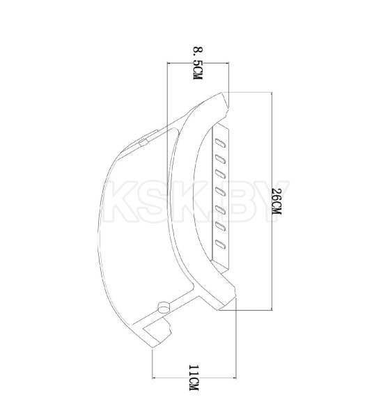 Светильник настенный Arte Lamp ARCHIMEDE A6462AP-1CK (A6462AP-1CK) 