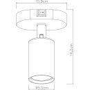 Светильник настенный Arte Lamp AQUARIUS A3226AP-1BK (A3226AP-1BK) 