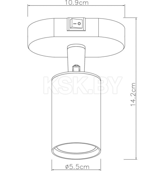 Светильник настенный Arte Lamp AQUARIUS A3226AP-1BK (A3226AP-1BK) 