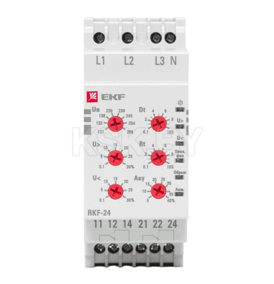 Реле контроля фаз RKF-24 EKF (rkf-24) 